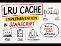 Master LRU Cache Implementation in JavaScript DSA Interview Question