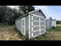10x24 A-Frame Storage Shed Repo