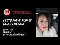 Download Lagu Let's have fun in cha cha cha/Intermediate #TinyLineDance #InstructorHwangYoonju