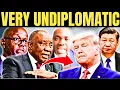 SOUTH AFRICA UNAPOLOGETIC AS DONALD TRUMP G20 SUMMIT STUNT EXPOSED UNITED STATES JOHANNESBURG AFRICA