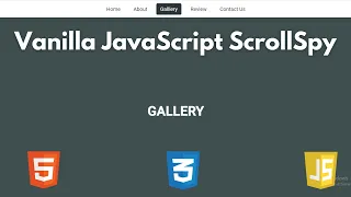 Scrollspy - Change Navigation Active Class On Scroll