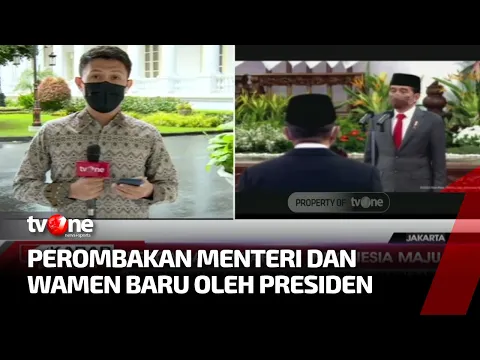 Presiden Lantik Dua Menteri dan Tiga Wamen Baru
