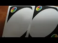 What should go on the blank wild UNO card