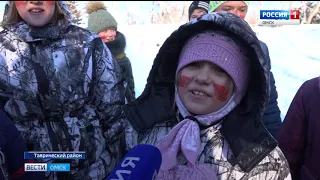 Омские школьники приняли  участие в военно-спортивной игре «Зарница»