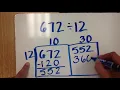 Rectangle Sections Strategy for Dividing Whole Numbers