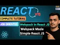 What is Webpack What is Webpack in React React JS Tutorial in Hindi React JS Course