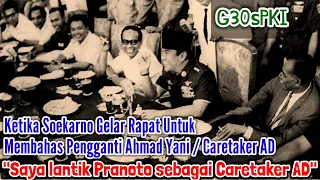 pro kontra pemilihan mayjen pranoto sebagai care taker ad pengganti ahmad yani yg gugur saat g30spki