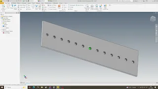 Autodesk Inventor 2025-2026 3D Modeling Tutorials How to work with Rectangular Pattern