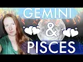Gemini and Pisces Moon sign compatibility
