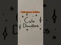 Cute Halloween doodles