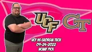 UCF vs Georgia Tech 22 Free College Football Picks and Predictions Week 4