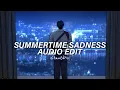 Lagu Summertime Sadness (Tiktok Version) - Lana Del Rey [Edit Audio]