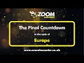 Download Lagu Europe - The Final Countdown - Karaoke Version from Zoom Karaoke