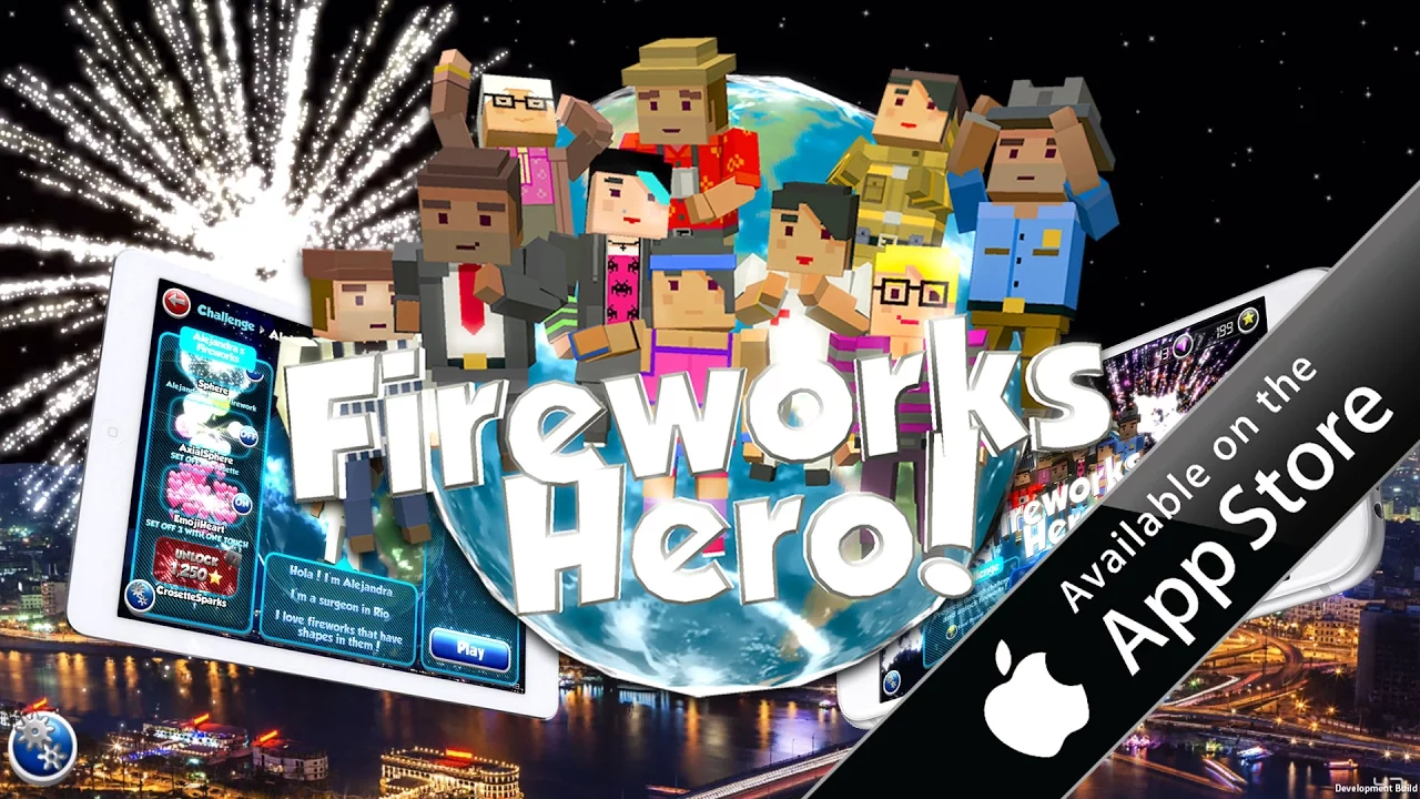 Fireworks Hero! (2017, iPhone/iPad Action)
