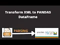 Transforming XML Document into Pandas DataFrame in Python