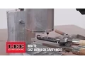 Lee Precision Casting with a six cavity mold