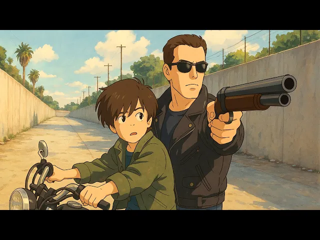 Terminator 2 by Studio Ghibli