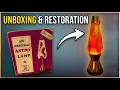 Unboxing and Restoration of 1969-1972 Crestworth lava Lamp