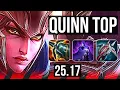 QUINN vs AATROX TOP 65k DMG 67 winrate 6 solo kills Legendary BR Challenger 25 17