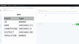 SQL HackerRank 1 Basic to Advanced Level