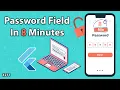 Flutter Tutorial - Password Field In 8 Minutes