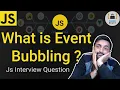 event bubbling in JavaScript js interview question