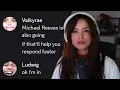 Valkyrae talks about Ludwig and Michael Reeves bromance