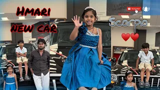Hamari dusri car😍Scorpio n vlog 🥹#viral #car #scorpio #unboxing 