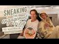 Flying to Australia With a SECRET Engagement Ring We Stayed Awake 24 Hours