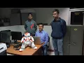 Nao programing with Tactile head sensor by Mechatronics Robotics Lab ME IIT Guwahati