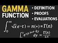 Gamma Function Explained Full Proofs Properties and Evaluations Advanced Calculus Tutorial