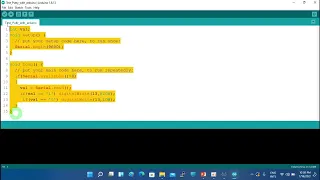 Control LED GUI By GUI Python using serial com with Arduino board