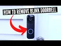 How To Remove Blink Doorbell