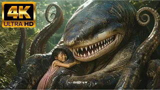 2026 Newest Movies The little girl s sharktopus friend protected her with its life