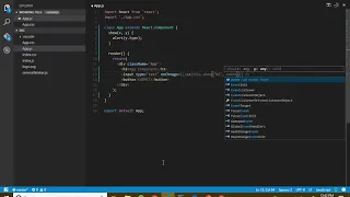 ReactJS Finding Event Type using Arrow Function