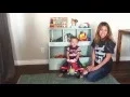 DIY Vertical Bin Toy Box Shelf