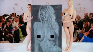 isis fashion awards 2026 part 16 naked art auction nude painting brigitte bardot 