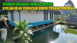 Hampir Setiap Rumah Punya Kolam.. Air Tetap Mengalir Di Musim Kemarau.. 