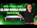 HPE ProLiant DL380 Gen10 Plus How To Rack a Server Server Racking Rackmount Server Static