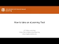 How to Take an eLearning Test