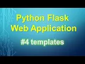 Python Flask Tutorial 4 templates