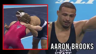 Underhook, Ankle Pick - Aaron Brooks 2024 NCAA Highlight