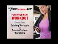 XSport App Custom Workout