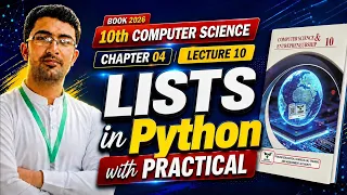 Lists in Python Class 10 Computer Science Chapter 04 New Book 2026