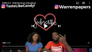 yxng k a hold me down reaction