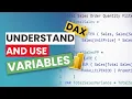 Understand VARIABLES and use them in DAX Power BI