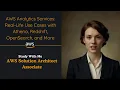 AWS Analytics Services Explained in 10 Minutes with Real-Life Use Cases