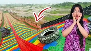 شفا ركبت أكبر زحليقة في العالم 