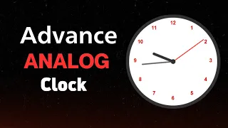 Build a Stunning Analog Clock with HTML CSS JS No Frameworks