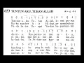 Lagu TUNTUN AKU, TUHAN ALLAH - Puji Syukur No. 653
